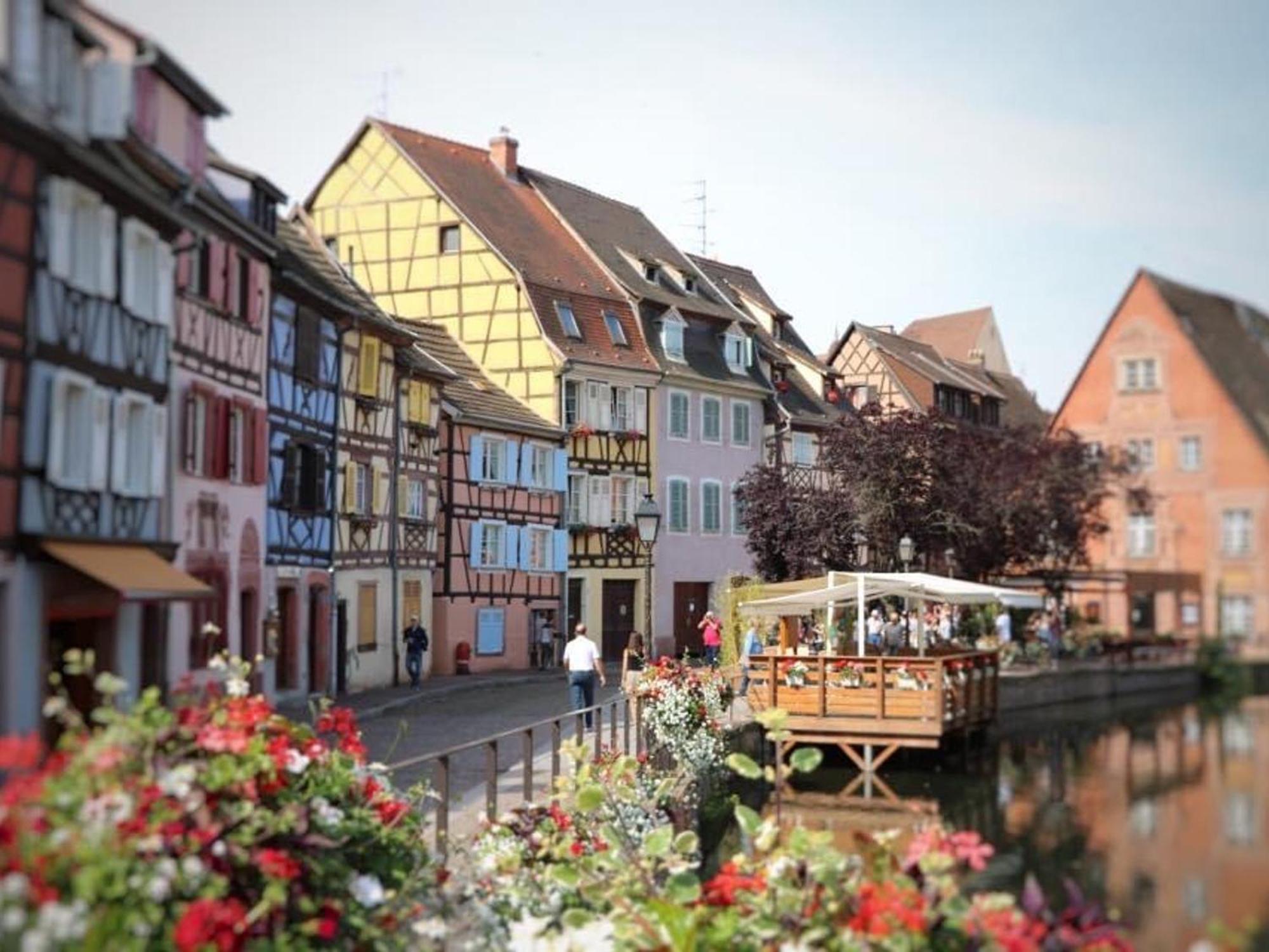 Avec Garage Et Terrasse Au Coeur De Colmar, Pres De La Route Des Vins D'alsace - Fr-1-722-6 Appartement